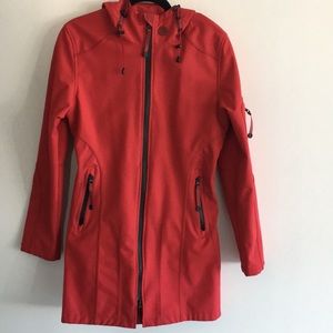 ILSE JACOBSEN water resistant raincoat size 38